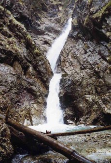 Berg Wasserfall